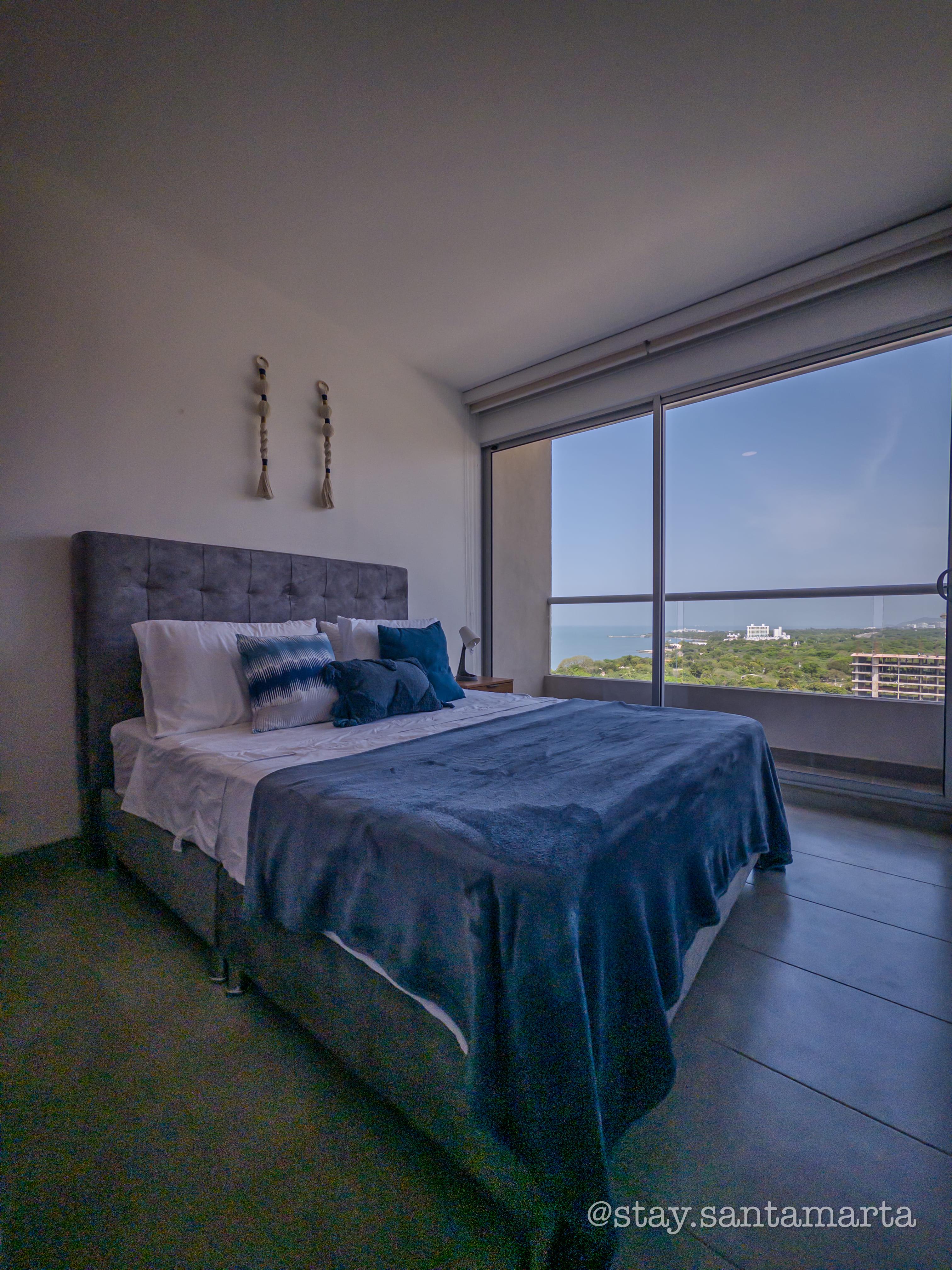 Apto con Vista al Mar | Piscinas | Playa 200 m | WIFI | A/C - foto 3 en Santa Marina, Santa Marta